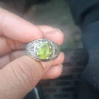 انگشتر زبرجد افغان خال دار|جواهرات|مشهد, کارمندان دوم|دیوار