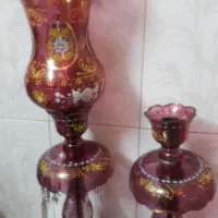یگ جفت چراغ لاله قدیمی