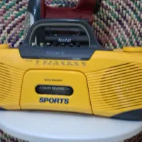 رادیو و ضبط SOny زرد قناری