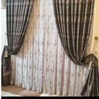 پرده ،تمیز و درحد نو