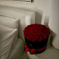 باکس گل روبانی قرمز|گل مصنوعی|تبریز, |دیوار