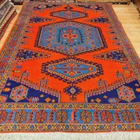 قالی ۶متری دستباف آکبند نقشه هندسی خوانسار