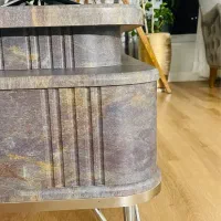 میز تی وی نمای سنگ شیک|میز تلویزیون|گرگان, |دیوار