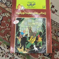 کتاب ماجراهای تن تن ۱۴ زندانی های معبد خورشید