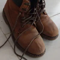 نیم پوت چرم طبیعی پسرانه