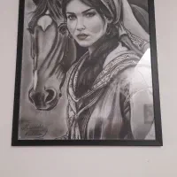 نقاش خونه|تابلو، نقاشی، عکس|جهرم, |دیوار