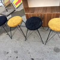 ۹عدد صندلی کافه|صندلی و نیمکت|بجنورد, |دیوار