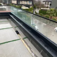 نرده شیشه ای وشیشه سکوریت|فروشگاه و مغازه|چمستان, |دیوار