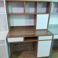 میز تحریر مدل پایه چوبی