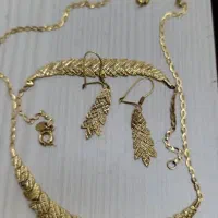 ست طلا گندمی|جواهرات|خرم‌آباد, |دیوار