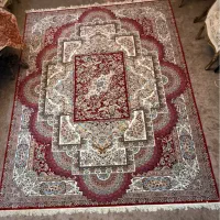 ۳ تخته فرش ۱۲ متری یلدا کویر کاشان در حد نو|فرش|گنبد کاووس, |دیوار