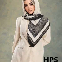 روسری سی اسکارف دور دوخت با 8رنگ متفاوت