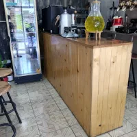 میز پیشخوان چوبی