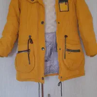 کاپشن دخترانه سایز ۷۵ در حد نو