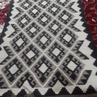 چند عدد گلیم دسباف دو رو بانخ اکرولیک و پشم دارم