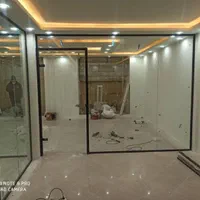 درب سکوریت اتومات نرده شیشه ایی پارتیشن اداری