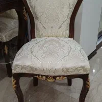 میزنهارخوری ۸نفره همراه باروکش|میز و صندلی غذاخوری|تهران, مینای شمالی (مخبر)|دیوار