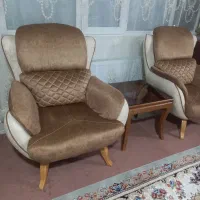 مبل ومیز ناهار خوری .|مبلمان خانگی و میز عسلی|اراک, |دیوار