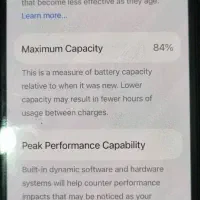 یفون ۱۳ تمیز ، بدون تعمیر ، باتری۸۴٪
