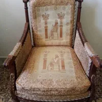 مبل 9 نفره کاجی|مبلمان خانگی و میز عسلی|تیران, |دیوار