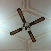 پنکه سقفی|پنکه و تصفیه‌کنندهٔ هوا|اهواز, کوی آغاجاری|دیوار