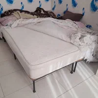 مبل راحتی ۹نفره عسلی میزوسط تخت ۲ویکنفره