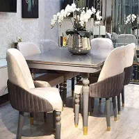 میز نهار خوری شش نفره|میز و صندلی غذاخوری|اردستان, |دیوار