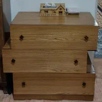 تخت خواب دونفره به همراه دراور ودوجفت کشو