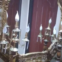 آیینه و شمعدان کنسول