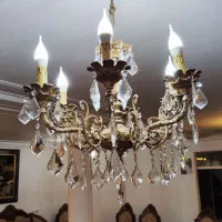 لوستر برنز ۶،۸ ،۴ شاخه|لوستر و چراغ آویز|مراغه, |دیوار