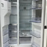 یخچال ساید بای ساید دوو مدل ۳۰ ۳۰ رنگ سفید|یخچال و فریزر|اسلامشهر, شهرک مفیدی|دیوار