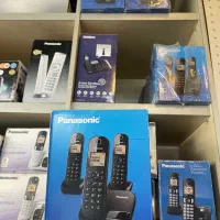 تلفن پاناسونیک C413 آکبند ۳ سه گوشی جدید قیمت عالی