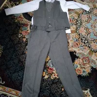 لباس مجلسی پسرانه جیلت شلوار و پیراهن