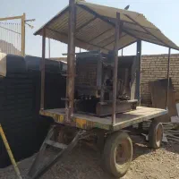 فروش ژنراتور ۵۰ کاوا بنز  ۴ سیلندر شاسی چرخدار|ماشین‌آلات صنعتی|فولادشهر, سایت صنعتی کاوه|دیوار