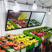 فروش وسایل میوه فروشی بساط یخچال آینه کولردخل سبزی
