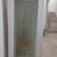 شیشه طرح دار