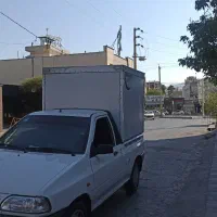 پراید وانت پخچالی همراه با راننده