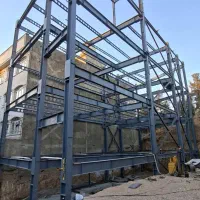 ساخت و نصب اسکلت فلزی، سقف متال دک ،ورق شیروانی