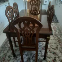 میز غذا خوری|میز و صندلی غذاخوری|خمین, |دیوار