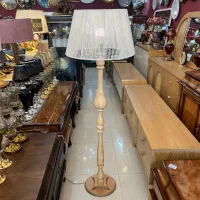 آباژور ایستاده رومیزی چوب خراطی مکرومه کادو جهیزیه