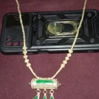 گردنبند نقره زنانه  کار دست مدل سنتی
