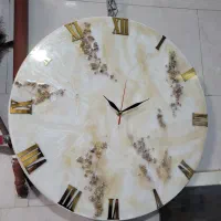 ساعت دیواری رزین اپوکسی (پرداخت درب منزل