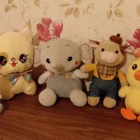 ۵ عدد عروسک خارجی پارچه نانو