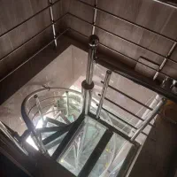پله پیچ استیل کارکرده|مصالح و تجهیزات ساختمان|قم, انسجام|دیوار
