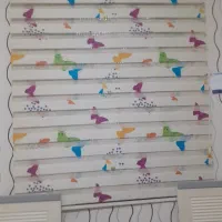 پرده زبرا اتاق کودک