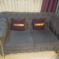 مبل راحتی 7نفره  و میز بزرگ  و دو عدد عسلی|مبلمان خانگی و میز عسلی|اصفهان, باغ فدک|دیوار