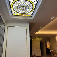 دکور معرق برای سقف ، ستون و دیوار|لوستر و چراغ آویز|تبریز, |دیوار