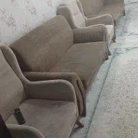 مبل راحتی سالم ۷نفره|مبلمان خانگی و میز عسلی|اصفهان, ارزنان|دیوار