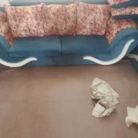 مبلمان 7نفره کار کرده