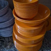 ظروف ملامین رنگی نازگل